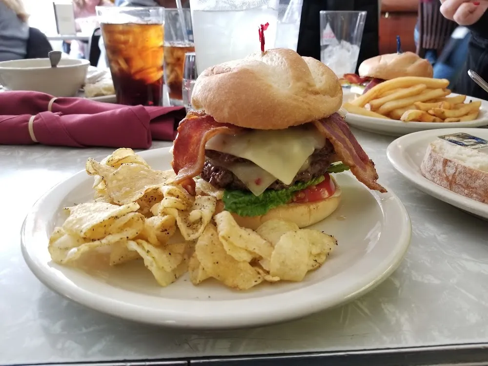 Bacon Double Cheeseburger Deluxe w Pepperjack Cheese