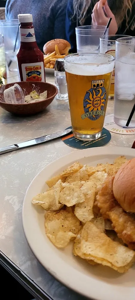 Walleye Fillet Sandwich